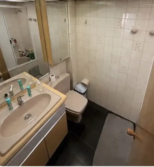 Antes: Remodelación de baño